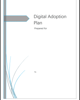 DIGITAL ADOPTION PLAN FOR SMALL BUSINESSES